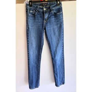 Levi's Original Mid Rise Skinny Jeans, Size 28